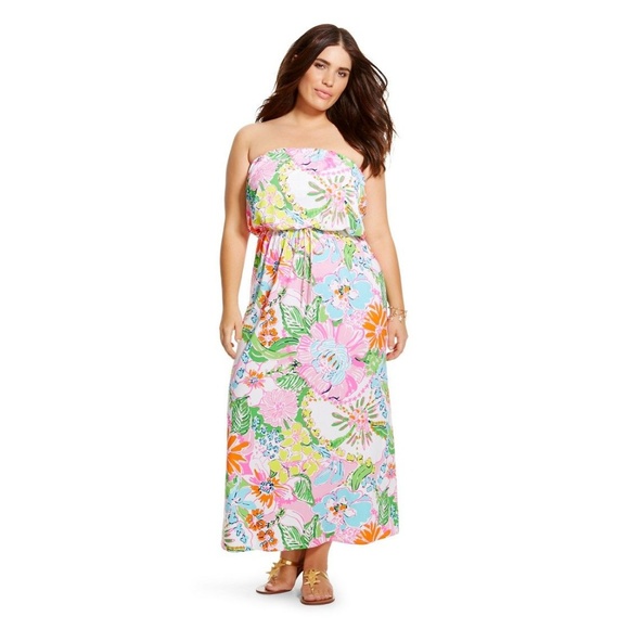 Lilly Pulitzer for Target Dresses & Skirts - Lilly Pulitzer for Target Strapless Maxi Dress